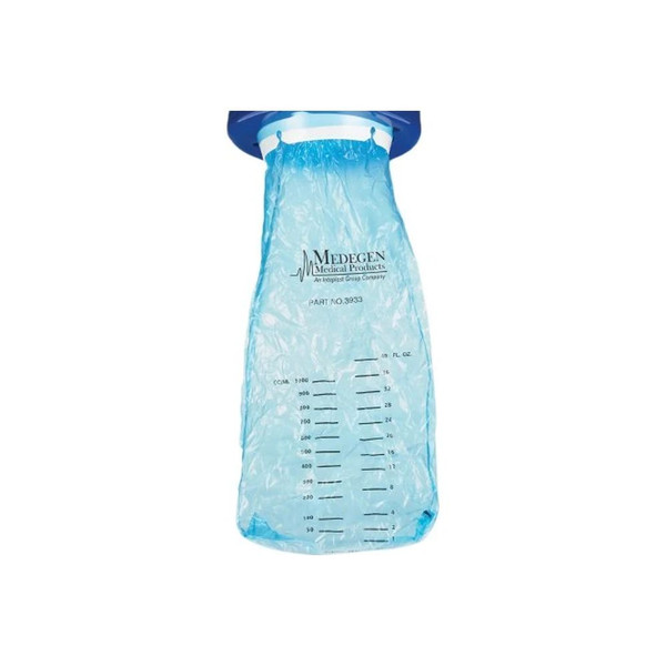 Medegen Medical - 3933 - Products Emesis / Urine Bag 1000 Ml Blue