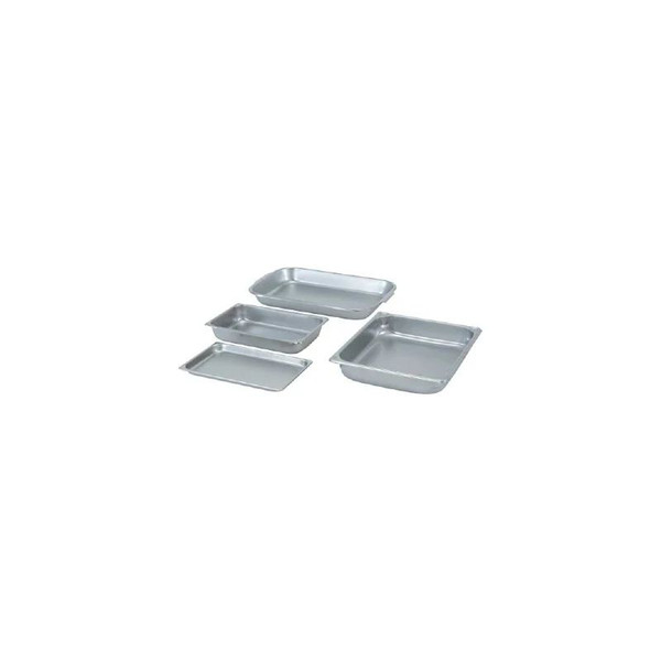 Medegen Medical - 75202 - Products Instrument Tray Half Size Stainless Steel 2 - 1/2 X 8 - 1/8 9 - 7/8 Inch