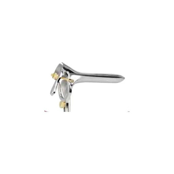 Medgyn - 030904 - Vaginal Speculum Graves Nonsterile Surgical Grade Stainless Steel X - Large Double Blade Duckbill Reusable Without Light Source Capability