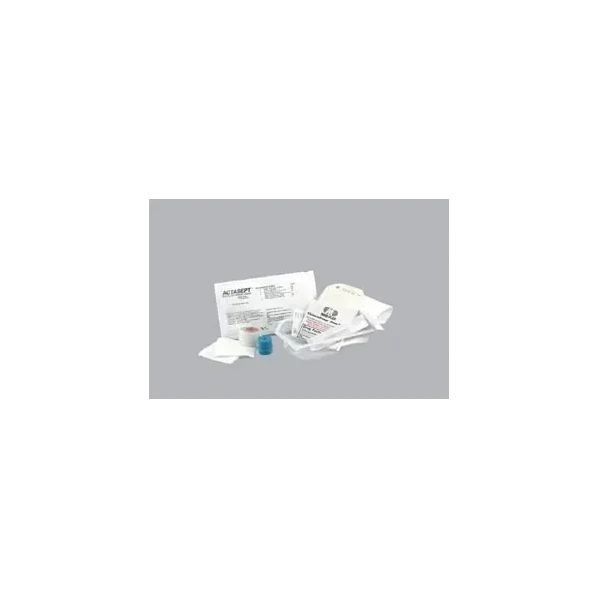 Medical Action Industries - 69244 - Iv Kit Includes: (1) Tegaderm 2.375" X 2¾", (2) 2" 4 - Ply Nw Gauze, Chloraprep Sepp, Transport Tape Roll 24", Tourniquet, Change Label