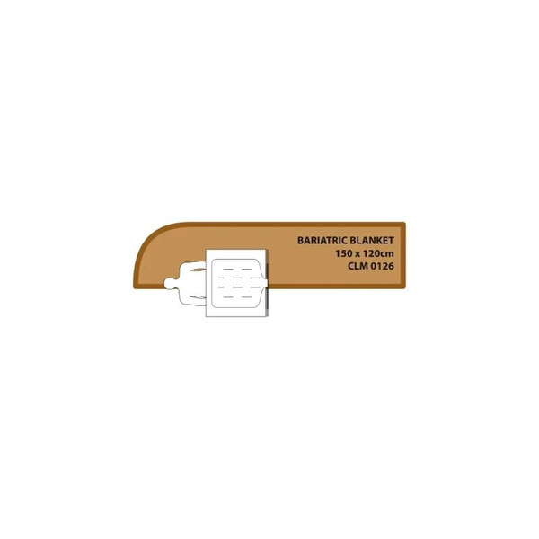 Medical Solutions - Cocoon - Clm-0126 - Warming Blanket 150 W X 120 L Cm Non - Woven Fabric