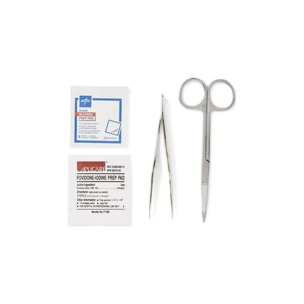 Medline - Dynd70900h - Suture Removal Trays,Stainless Steel