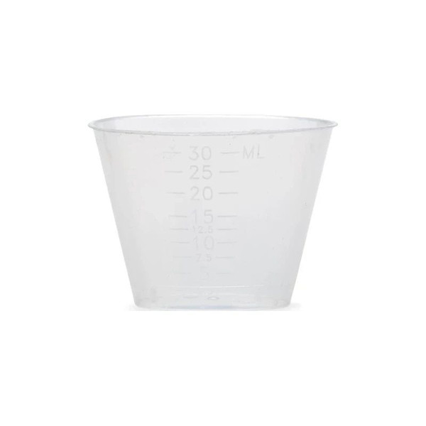 Medline - Dyndx02763 - Non - Sterile Graduated Plastic Medicine Cups, 2 Oz