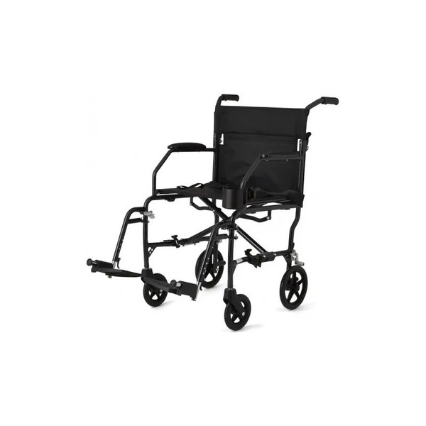 Medline - Excel Freedom - Mds808200f3bk - Ultralight Transport Chairs,F: 6 R: 8