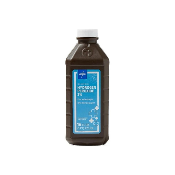 Medline - Mds098001z - Hydrogen Peroxide, Usp 3%, 16oz