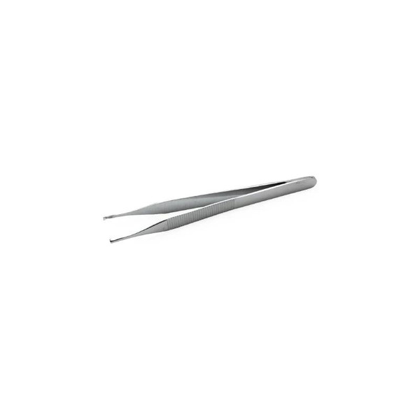 Medline - Mds10741 - Tissue Forceps Adson 4 - 3/4 Inch Length Floor Grade Stainless Steel Nonsterile Nonlocking Thumb Handle Straight 1 X 2 Teeth