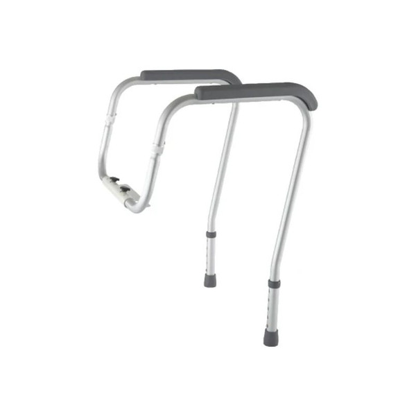 Medline - Mds86100rf - Toilet Safety Rail, Foldable 250lbs Wt Cap