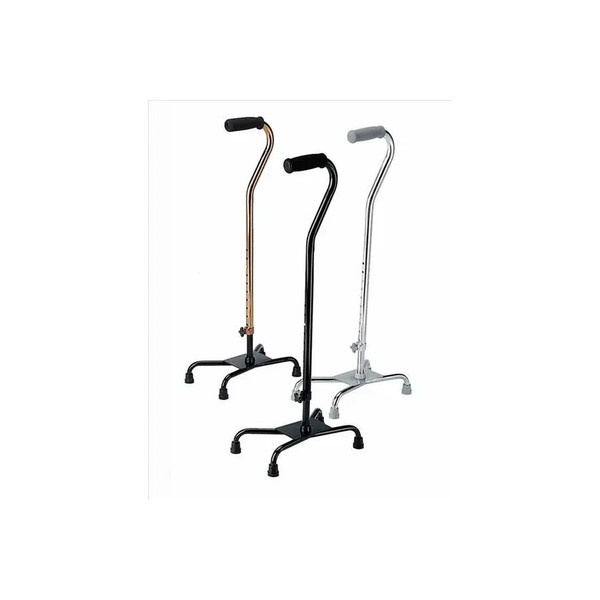 Medline - Mds86222chr - Aluminum Quad Canes,Chrome