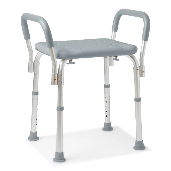Medline - Mds89740rwah - Knockdown Bath Bench With Arms