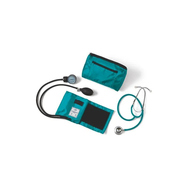 Medline - Mds9119 - Compli - Mates Dual Head Aneroid Sphygmomanometer Combination Kits,Adult