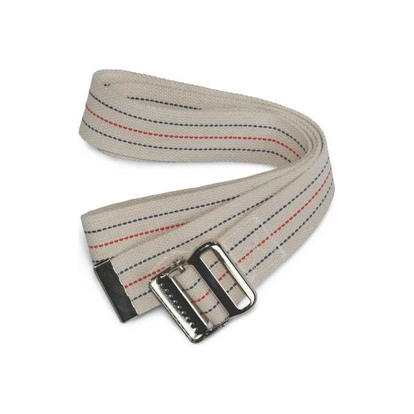 Medline - Mdt828203 - Washable Cotton Material Gait Belts Stripes