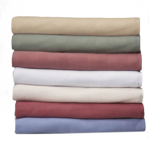Medline - Mdtsb4b30lin - Herringbone Spread Blankets,Linen
