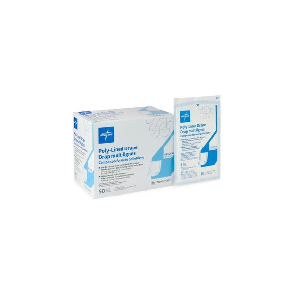 Medline - Non21003 - General Purpose Drape Exam 18 X 26 Inch Sterile