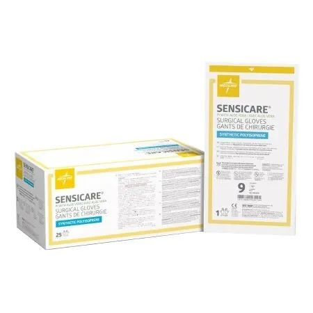 Medline - Sensicare - Msg1090 - Glove, Surg Plyiso 9.0 Str2 Smth Aloe