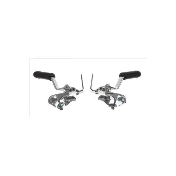 Medline - Wca806990pk4 - Wheelchair Horizontal Bolt Wheel Lock Assembly