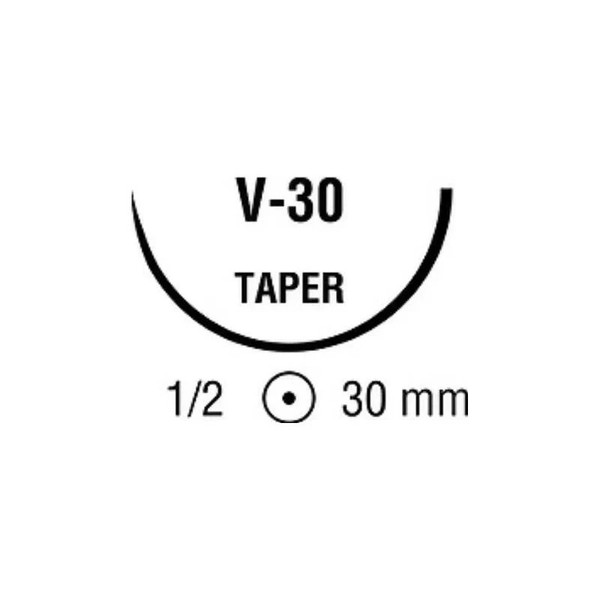 Medtronic - Polysorb - Gl-222 - Gl222 - Suture, Vio 3 - 0 V - 30