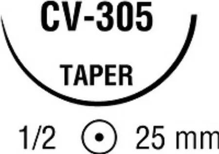 Medtronic - Ti-Cron - 8886304056 - Suture, Ticron Blu 5X30" Cv305