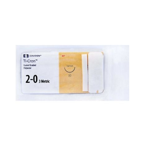 Medtronic - Ti-Cron - 88863379-62 - 8886337962 - Suture, Blu 0 18 T - 40D - Tach