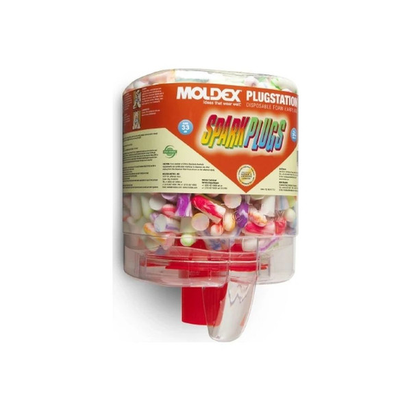 Moldex-Metric - Sparkplugs Plugstation - 6644 - Earplug Dispenser 500 Count
