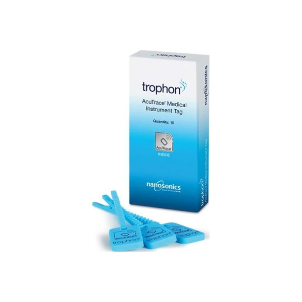 Nanosonics - Trophon - N05007 - Equipment Tag Medical Instrument Blue Plastic