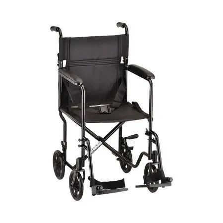 Nova Ortho-Med - 319Bk - Chair, Trans Steel Black 19" 9"