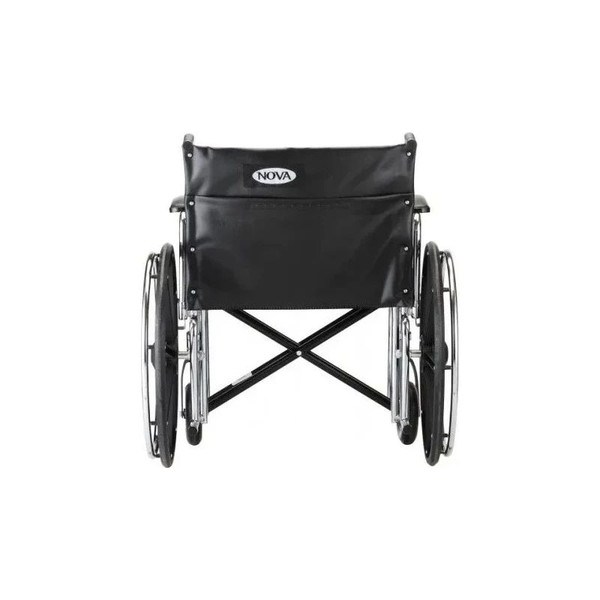 Nova Ortho-Med - 5241S - Wheelchair - 24In With Detachable Full Arm & Swing Away Footrest