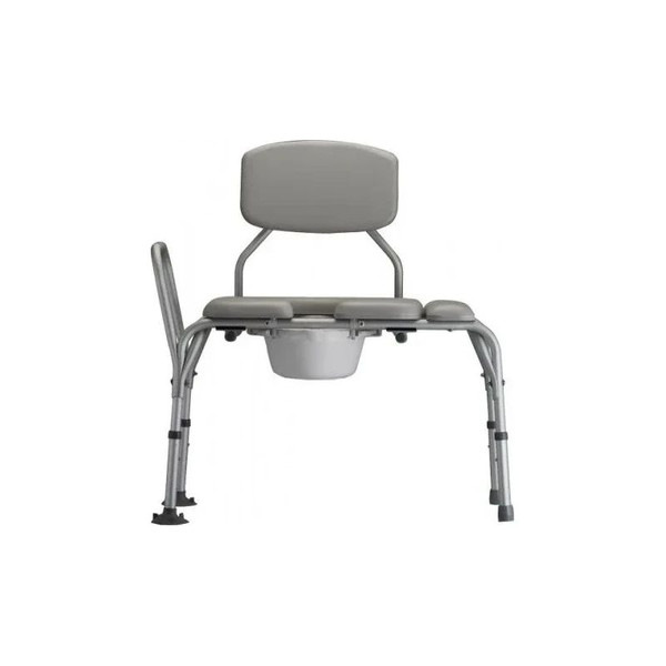 Nova Ortho-Med - 9073 - Padded Transfer Bench/Commode With Detachable Back