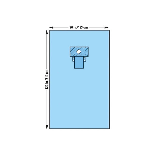 O&M Halyard - 89255 - Sheet, Thyroid 76 X120