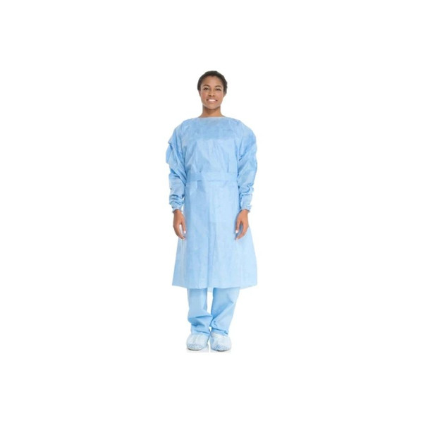 O&M Halyard - Tri-Layer - 69987 - Gown, Cover Blu Xlg