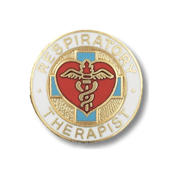 Prestige Medical - 1048 - Cloisonn&Eacute; Emblem Pins - Respiratory Therapist