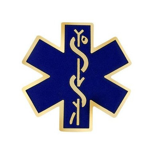 Prestige Medical - 2012 - Cloisonn&Eacute; Emblem Pins - Star Of Life