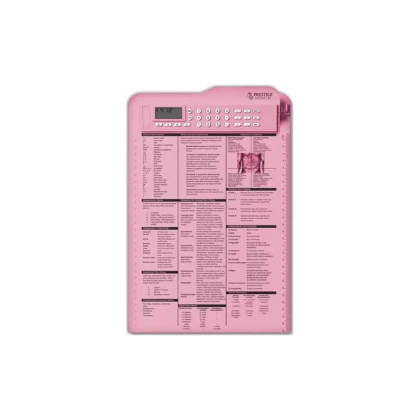 Prestige Medical - 3309 - Otoscopes - Nurse Assist Clipboard, White And Pink