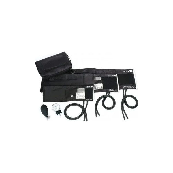 Prestige Medical - 882-Com - Aneroid Sphygmomanometers - 3 - In - 1 Phygmomanometer Set With Carry Case (Clear Box)