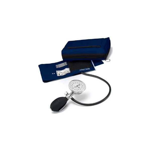 Prestige Medical - 887-Nav - Aneroid Sphygmomanometer Unit Adult Cuff Nylon 23 - 40 Cm Palm