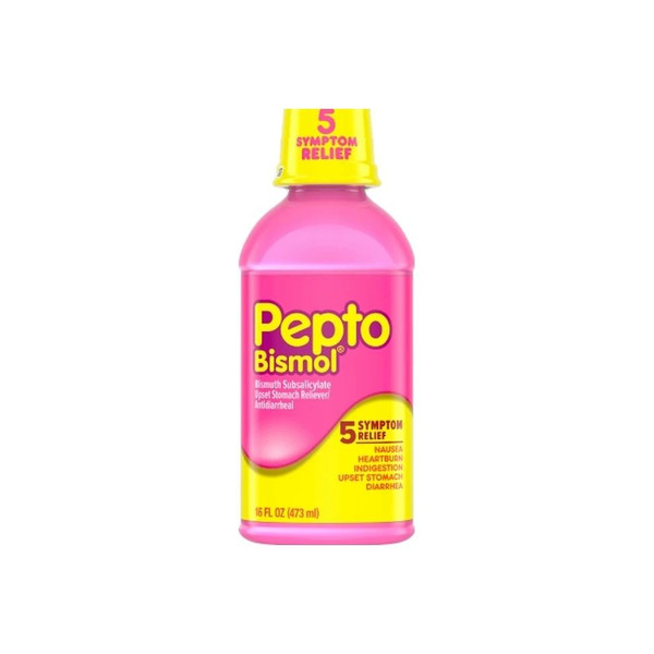Procter & Gamble - Pepto Bismol - 37000003204 - Anti - Diarrheal 262 Mg Strength Liquid 16 Oz.