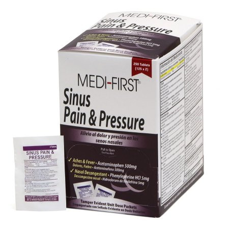 Medique Products - Medi-First - 81948 - Sinus Relief 500 Mg - 5 Strength Tablet 2
