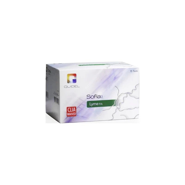 Quidel - Sofia - 20319 - 2 Other Infectious Disease Test Kit Fluorescence Immunoassay (Fia) Lyme Whole Blood Sample 15 Tests Clia Waived For Fingerstick
