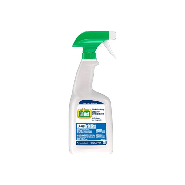 Rj Schinner - Comet With Bleach - 30314 - Co - Surface Disinfectant Cleaner Pump Spray Liquid 32 Oz Bottle Unscented Nonsterile
