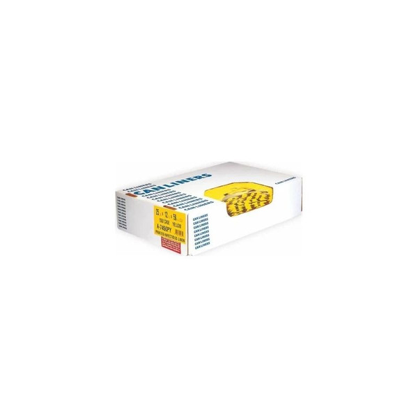 Rj Schinner - Empress - A8046Py - Co Chemotherapy Linen Bag 40 To 45 Gal Yellow Polyethylene X 46 Inch
