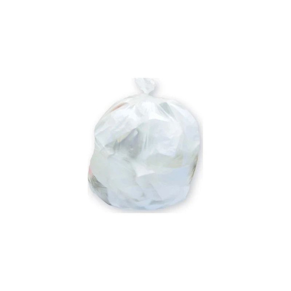 Rj Schinner - Heritage - H6639Tw - Co - Trash Bag 33 Gal White Lldpe 0.90 Mil X 39 Inch Star Seal Bottom Flat Pack