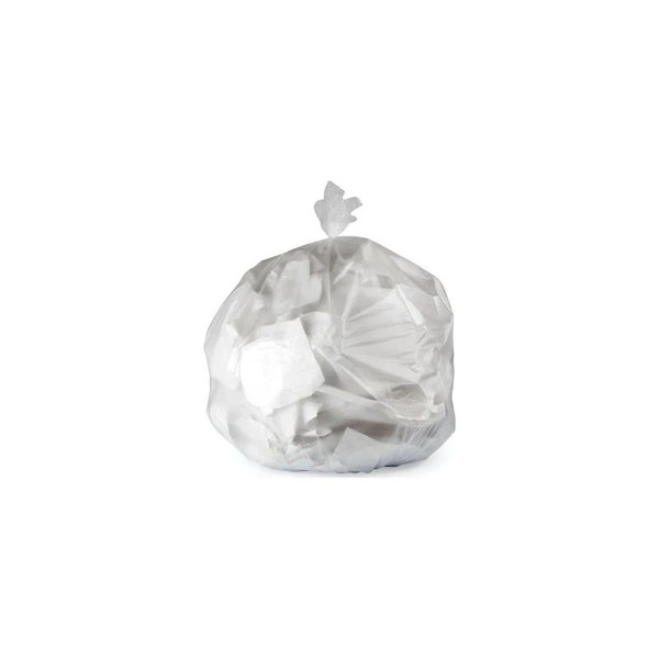 Rj Schinner - Heritage - Z8048Xn - Co - Trash Bag 45 Gal Natural Hdpe 17 Mic 40 X 48 Inch Star Seal Bottom Flat Pack