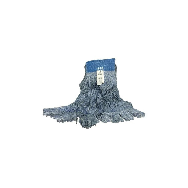 Rj Schinner - Performance Plus - P26312 - Co - Wet String Mop Head Looped - End Blue Synthetic Fiber Reusable