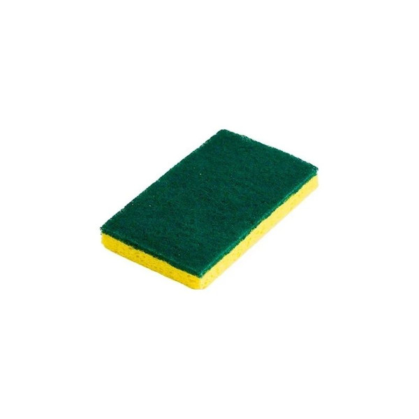 Rj Schinner - Performance Plus - Pgre74 - Co - Scouring Sponge / Pad Medium Duty Yellow Green Nonsterile Cellulose 3 - 1/4 X 6 - Inch Reusable