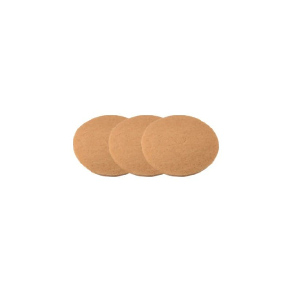 Rj Schinner - Performance Plus - Ptan20 - Co - Hard Floor Buffing Pad 20 Inch Diameter Tan Polyester Fiber
