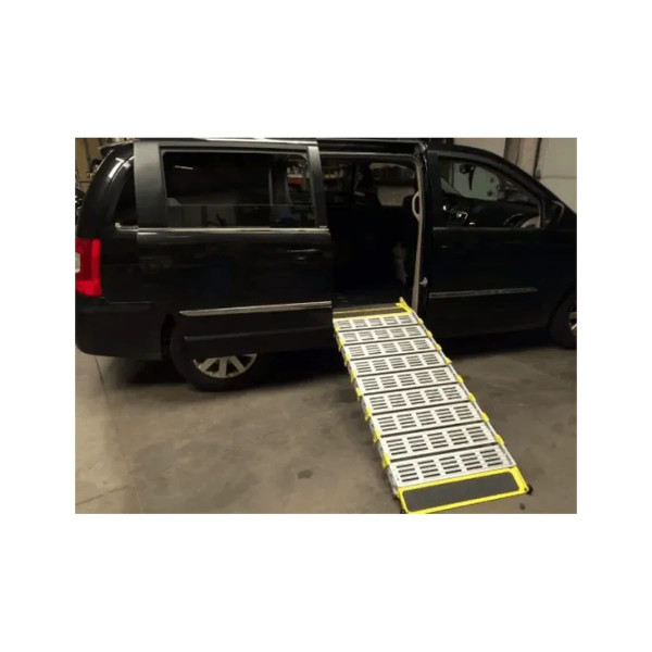Roll-A-Ramp - Mf-30.9 - (Non - Powered) Manual Van Models Folding Ramp.Requires Door Opening.Capacity(Lbs):1000 Lbs