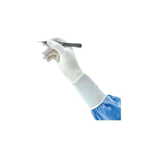 S2S Global - Premierpro - 43165 - Surgical Glove Size 6.5 Sterile Polyisoprene Standard Cuff Length Micro - Textured White Chemo Tested