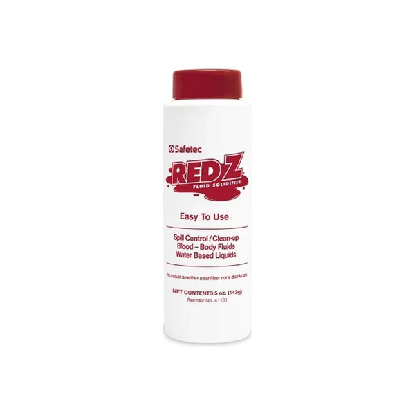 Safetec Of America - Red Z - 41101 - Spill Control Solidifier Shaker Top Bottle 5 Oz.