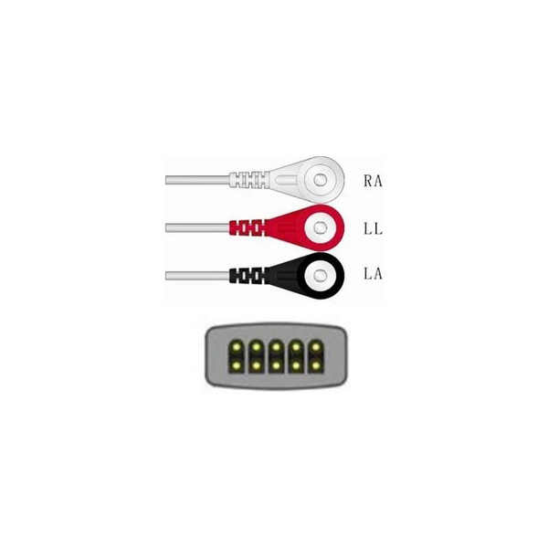 Sage Services Group - L04-03-29S - Ecg Leadset Adult, Reusable, 2.5M