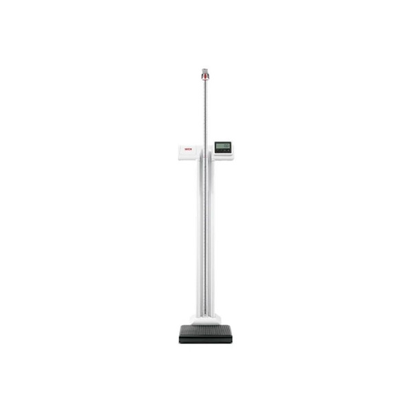 Seca - 7771821004 - 777 Column Scale Digital Display 550 Lbs / 250 Kg Capacity White Battery Operated