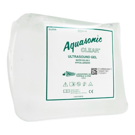 Parker - Aquasonic Clear - 03-50 - Labs - Ultrasound Gel Transmission 5 Liter Jar